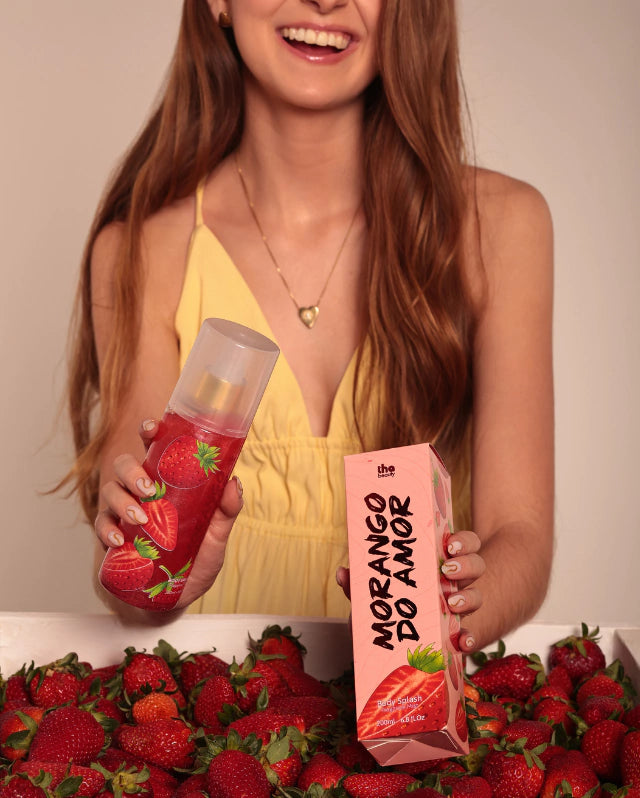 Body Splash Morango do Amor - 200ml na internet